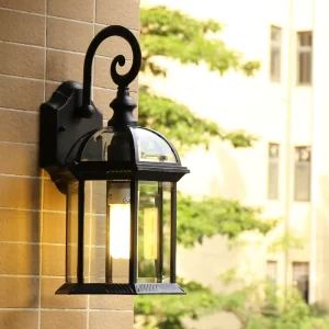 European Antique Style E27 Waterproof Aluminum LED Outdoor Wall Light Fixture Vintage Wall Lamp