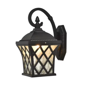European Classical Aluminum Light Fixture Mounted Decorative Outdoor Waterproof Wall Lamps