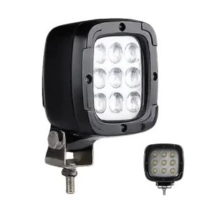 European Style 13W 1400LM LED Work Light ECE R10 Approved IP67 Spot Beam Fog Driving Lamp for Tractor Truck Offroad