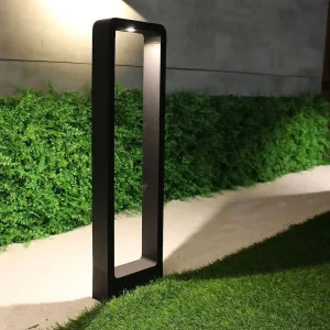 European Style Landscape LED Lawn Lights Outdoor Waterproof Garden Path Passage Lights Warm White CCT Aluminum Iron Lamp Body