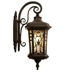European Style Waterproof Outdoor Wall Lamp Garden American Outdoor Aisle Household Gate Wall Lamp
