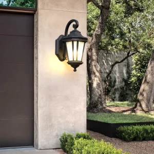 European Vintage Rustic Outdoor Wall Lamp Contemporary Industrial Sconce Waterproof Porch Wall Light
