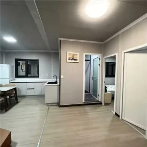 Expandable Prefab Container House Foldable Modular Building with Insulated Structure for Resort Hotel Construction 20FT 40FT