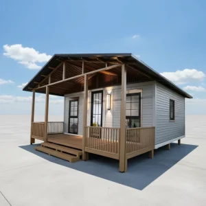 Expandable Prefab Container House Luxury Double Wing Modular Home Insulated Panels Resort Villa Private Living 40ft Apartment