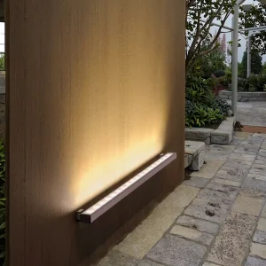 Exterior Building Decoration Facade Lighting IP66 High Rise DMX RGB LED Linear Wall Washer Light 35 Beam Angle 3000K