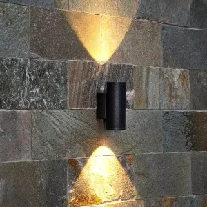 Exterior Durable Waterproof Wall Light Custom Aluminum Alloy Stainless Vintage Wall Lamp for Outdoor Park Garden