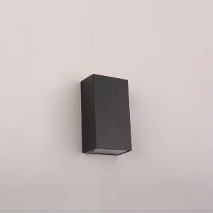 Exterior Square Aluminum Modern up and Down Wall Mounted 10W LED Outdoor Wall Lamps