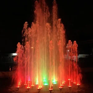FS 06 Custom Small Modern Dancing Musical Fountain Stainless Steel Outdoor Water Feature Commercial Garden Park