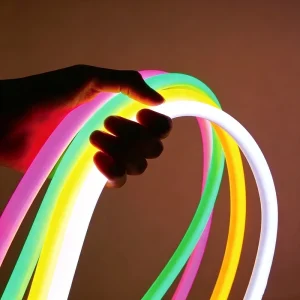 Factory 360° Omni-Directional Glow Round LED Neon Tube Silicone Flexible Rope Light IP67 for Outdoor Architectural Lighting