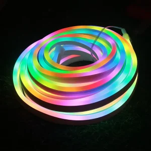 Factory Custom Flexible Stripes WS2811 WS2812B RGB RGBW RGBWW 5V 12V 24V Silicone Flex LED Neon Tube Strip Lights