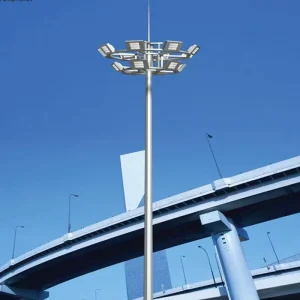 Factory Customized High Bright LED IP65 Aluminum High Mast Lighting Pole for Sports Stadiums
