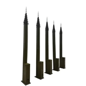 Factory Customized Telescopic High Mast Light Tower Pole Light Lifter