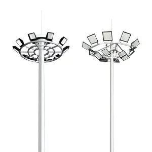 Factory Direct 10 Meter High Mast Stadium Lighting IP65 Outdoor Floodlights for Basketball Courts Soccer Fields Public Squares