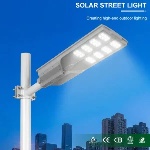 Factory Direct IP67 Rated ABS LED All in One Solar Street Light for Outdoor Road Lighting