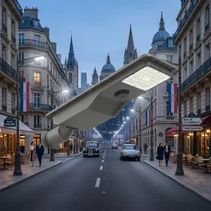 Factory Direct Integrated IP65 Waterproof Aluminum Streetlight Outdoor Led Solar Street Light