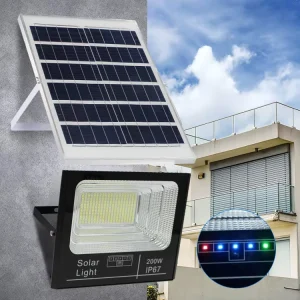 Factory Direct Ip65 Outdoor Waterproof Solar Projector 25w 40w 60w 100w 200w 300w Warm White Led Outdoor Flood Light