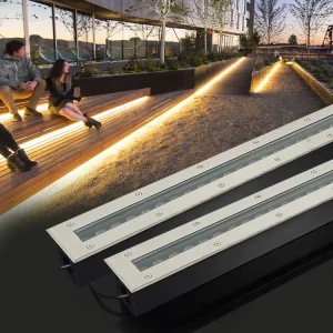 Factory Direct Sale IP66 12W 18W 24W 36W Linear LED Underground Lamp Durable Park Decoration Lighting