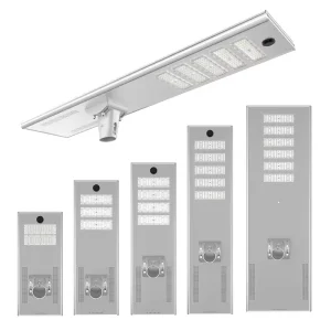 Factory Direct Solar LED Street Lights Aluminum Frame Project Grade