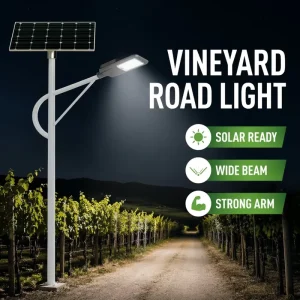 Factory Direct Split Solar Street Light SMD5054 100W Large Capacity Lithium Battery Outdoor Road Lamp for All Weather