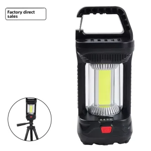 Factory Direct Super Bright Magnetic LED Camping Work Lamp USB Rechargeable Power Indicator IP65 Waterproof Metal Hook Portable