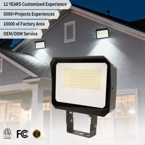 Factory Directly 80W 150W IP65 High Bright Aluminum Warm White Outdoor 160lm W Waterproof LED Flood Light for Warehouse