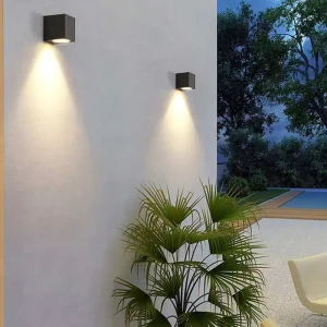 Factory IP54 3W LED Outdoor Wall Lamp Waterproof Porch Courtyard Garden Yard Street Lighting