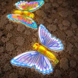 Factory IP65 LED Butterfly Lights for Outdoor Halloween Christmas Decorations Enhances Landscape Painting