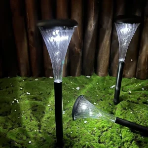 Factory LED Solar Lawn Light Outdoor Waterproof Spike Landscape Pathway Decoration Solar Garden Light Yard Lamp