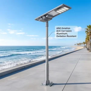 Factory Manufacturer 9-12M 9800-11000LM 18V All-in-One LED Solar Street Light Energy Saving for Outdoor Lighting for Road Use