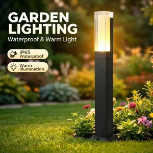 Factory Modern IP65 Waterproof LED Garden Lawn Light Aluminum Bollard Lamp for Commercial Garden Driveway Lighting