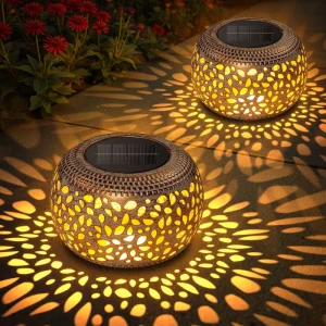 Factory New Design ABS IP65 Waterproof Solar Lantern Lamp Outdoor LED Lights Home Patio Garden Decor
