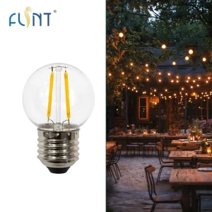 Factory Price 220V Outdoor Weatherproof G45 String Light LED Lamp E27 Plastic Bulb Compatible with String Light