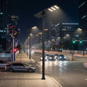 Factory Price All in One Solar Street Light Integrated High Power Outdoor Waterproof IP65 Solar Light for Commercial Lighting