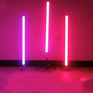 Factory Price Fluorescent LED RGB DMX Battery Tube Lights
