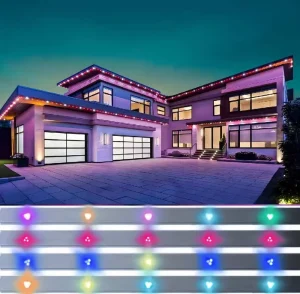 Factory Price Waterproof IP68 LED Outdoor Pixel Point Lights with Wireless Control & Dimmable for Christmas Decorations