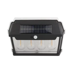 Factory Price Waterproof Outdoor 3 Modes Tungsten Wire 5.5v Solar Wall Light Wall Lamp