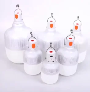 Factory Rechargeable 5V the Charger Led Headlight Bulb 20w 40w 80w Waterproof Emergency Lighting Lamp Bulb