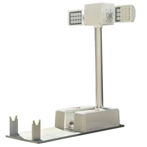 Factory Sales 1.2 Meter High Mast Lighting Tower 2 Pieces 120W LED Searchlights for Firefighting Trucks