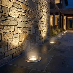 Factory Supply 3W Black/Grey 3000K-5000K IP67 Round Recessed LED Underground Light for Roads & Gardens Dimmable