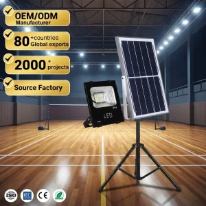 Factory Supply Radar Control Waterproof Ip65 Outdoor 20w 30w 50w 100w Solar Led Flood Light