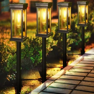 Factory Supply Solar LED Lawn Light Outdoor Waterproof Garde Semi Integrated Solar Garden Outdoor Light