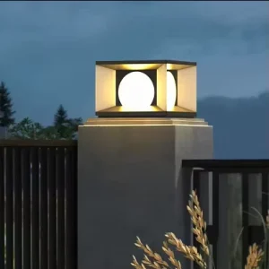 Factory Supply Waterproof Modern Outdoor LED Gate Post and Pillar Wall Light