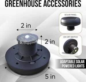 Factory directly ESHINE Outdoor Unique Design Wireless Roof Mounted Solar Light Solar Motion Sensor Light for Portable Toilet Garden Toolhouse Pet