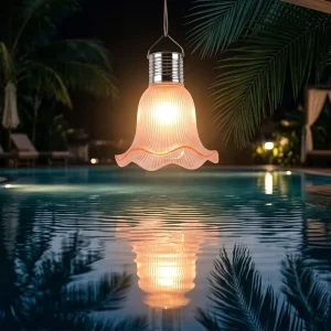 Fashionable Style LED Solar Yard Lantern Backyard Accessories for Walkway Pavement and Flower Decor with 3500K Warm