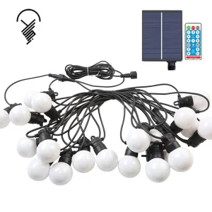 Festival House Decoration Tree Vegetation Decoration 10 Lamps Solar Garden String Light