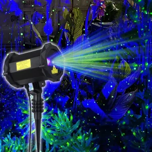 Firefly Garden Lights LED Star Projector IP65 Rated Indoor Outdoor Decorative Nebula Lighting for Garden