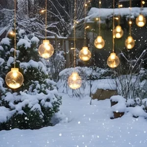 Five Star String Lights Colorful LED Christmas Decorations for Wedding Ornaments Waterproof Remote Control IP44 Rated