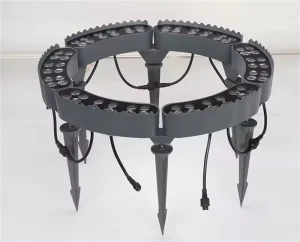 Flexible Assembled Module Aluminum Shell Glass Lampshade Outdoor Villa Courtyard Tree Decoration LED Tree Light