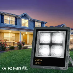 Flood LED Lights IP66 Waterproof Outdoor High Power Stadium Aluminum Shell Floodlight
