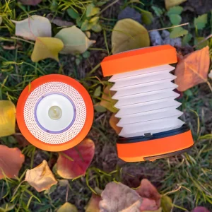 Fold Multifunctional Portable Rechargeable Camping Candle Lanterns Flexible Camping Lamp Light for Camping